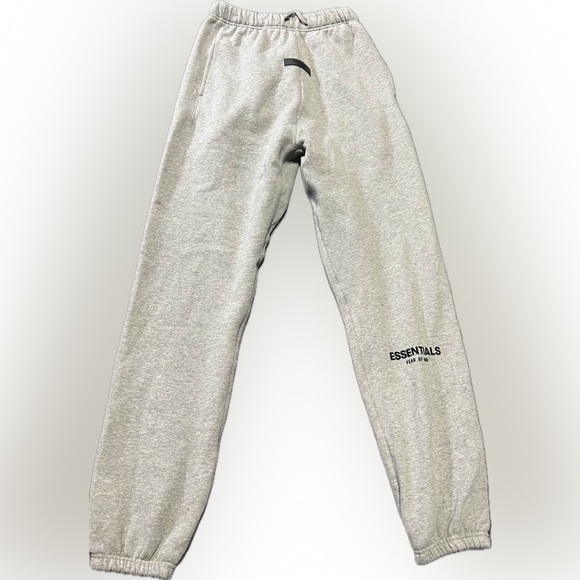Fear Of Goe Essentials Dark Oatmeal Sweatpants - Picture 1 of 2